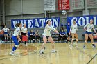 VB vs USCGA  Wheaton College Women's Volleyball vs U.S. Coast Guard Academy. - Photo by Keith Nordstrom : Wheaton, Volleyball